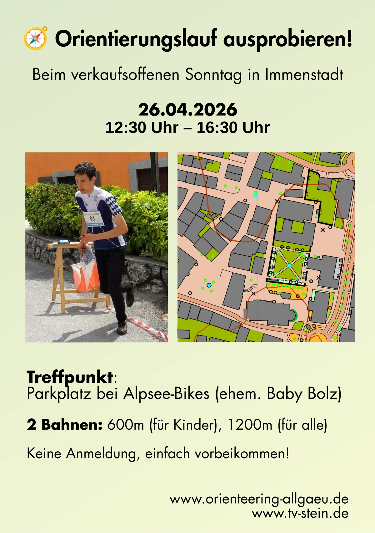 Flyer Schnupper OL
